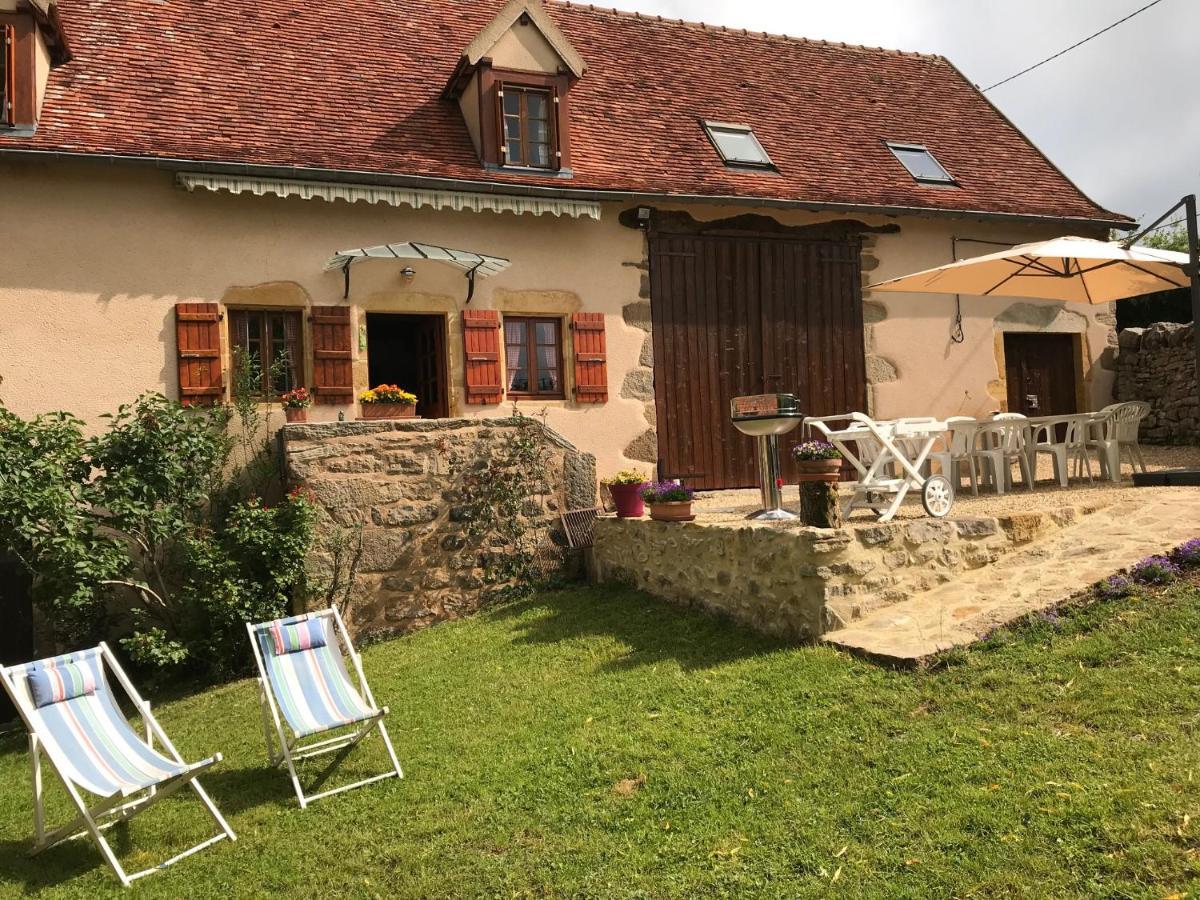 Villa Gite Le Mur Magnifique Longere Au Bourgogne-Du-Sud Oye Exterior foto