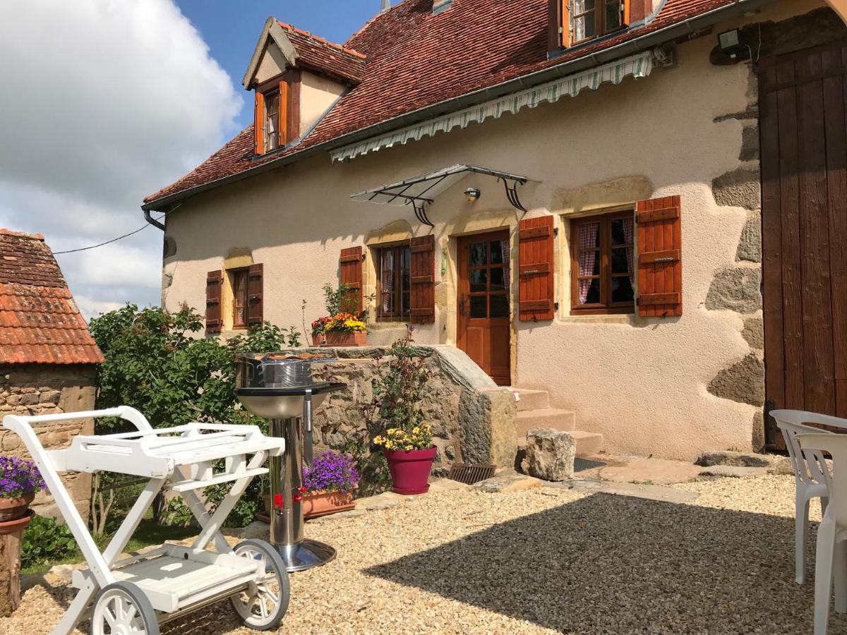 Villa Gite Le Mur Magnifique Longere Au Bourgogne-Du-Sud Oye Exterior foto